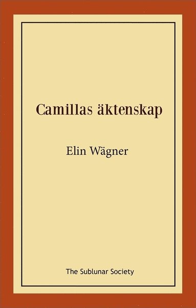 bokomslag Camillas äktenskap