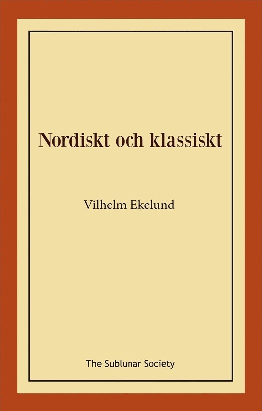 Nordiskt och klassiskt