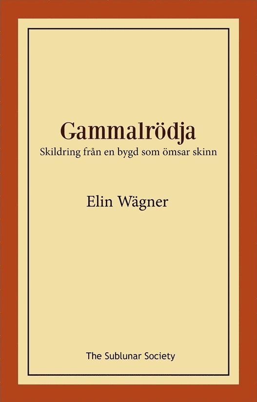 Gammalrödja : skildring från en bygd som ömsar skinn 1