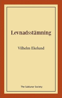 bokomslag Levnadsstämning