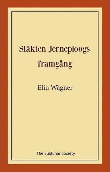 bokomslag Släkten Jerneploogs framgång