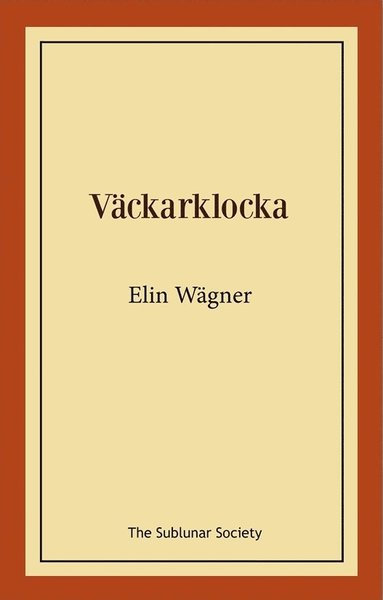 bokomslag Väckarklocka