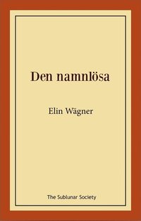 bokomslag Den namnlösa