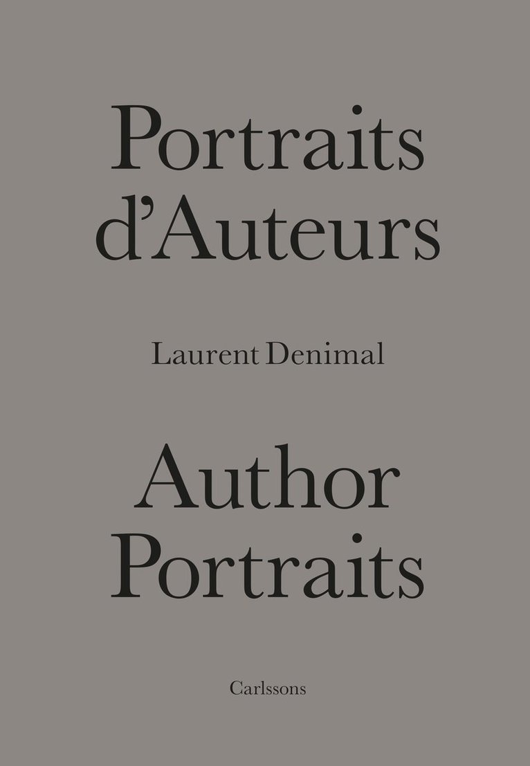 Portraits d-Auteurs / Author portraits 1