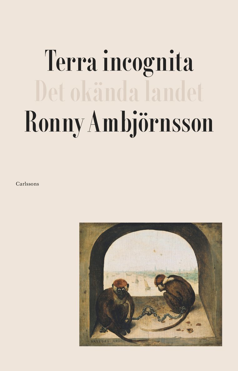 Ronny Ambjörnsson - Terra incognita : det okända landet, Häftad