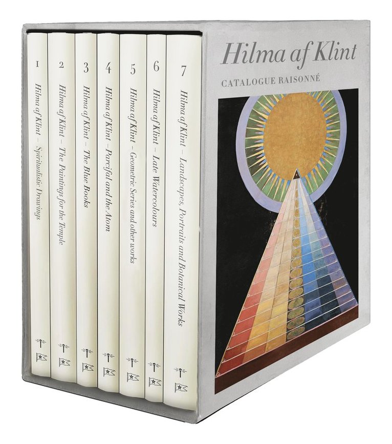 Hilma af Klint Catalogue Raisonné kassett (utan böcker) 1
