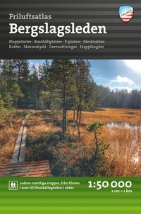 bokomslag Friluftsatlas Bergslagsleden 1:50.000