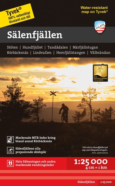 Sälenfjällen 1:25.000, Övrigt