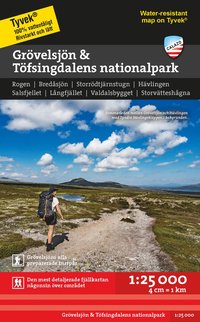 bokomslag Grövelsjön & Töfsingdalens nationalpark 1:25.000