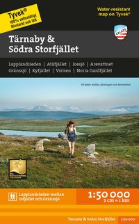 bokomslag Tärnaby - Södra storfjället 1:50.000