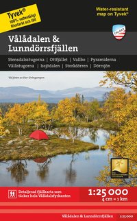 bokomslag Vålådalen & Lunndörrsfjällen 1:25 000
