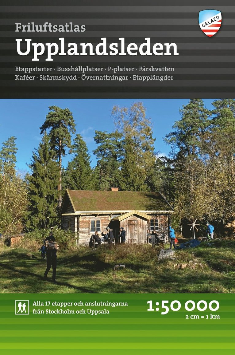 Friluftsatlas Upplandsleden 1:50.000 1