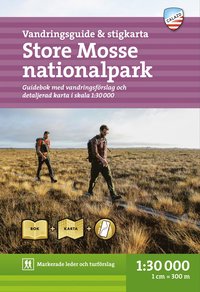 bokomslag Stora Mosse nationalpark - vandringsguide och stigkarta