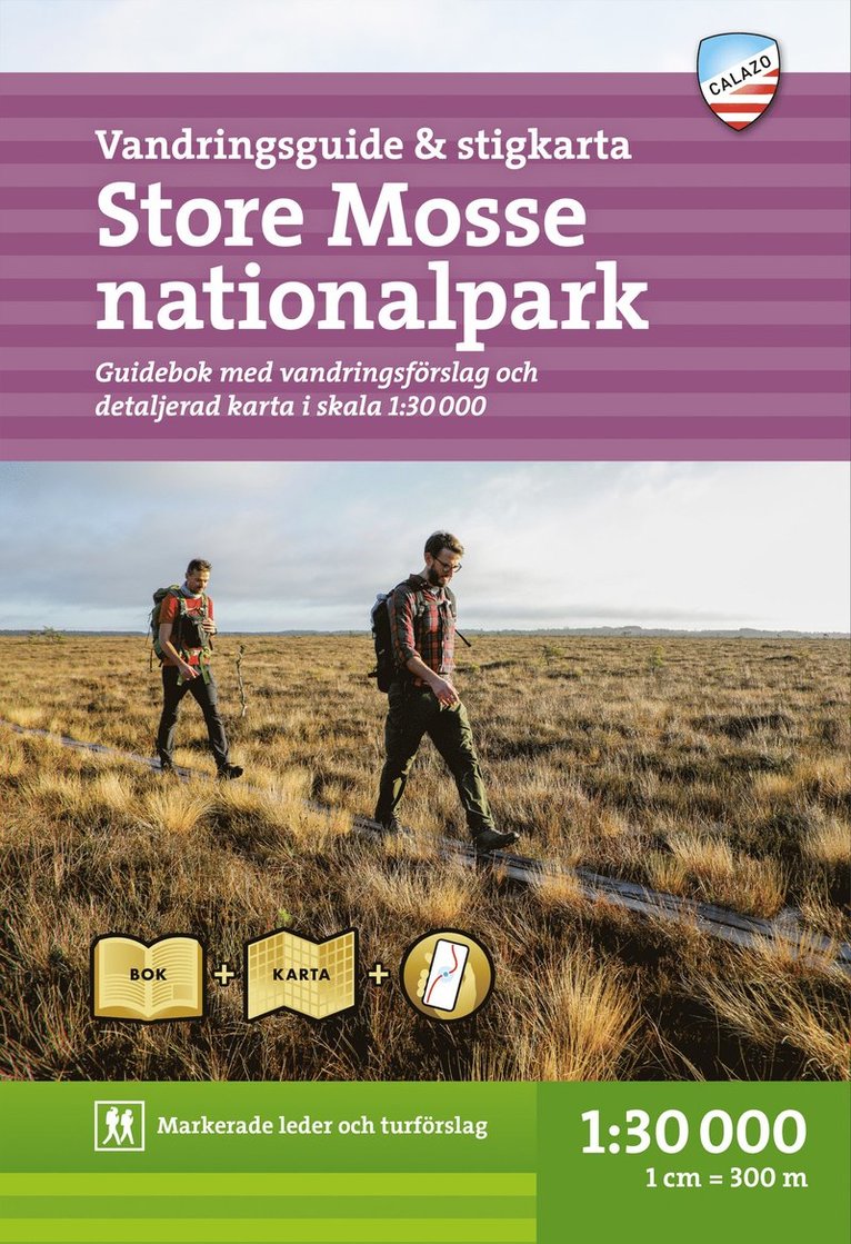 Stora Mosse nationalpark - vandringsguide och stigkarta 1