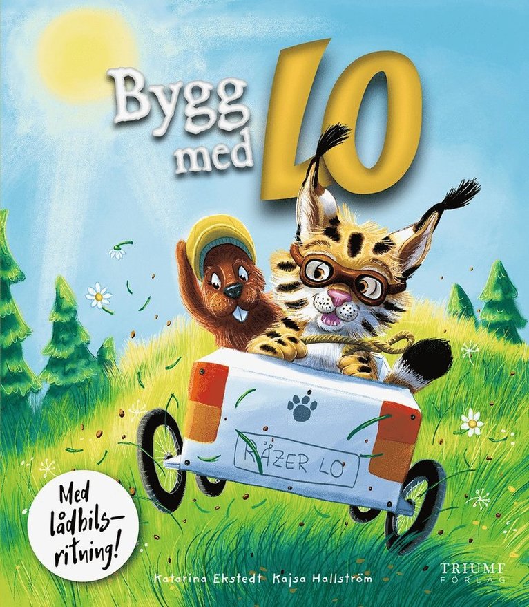 Katarina Ekstedt, Kajsa Hallström - Bygg med Lo : med lådbilsritning, Inbunden