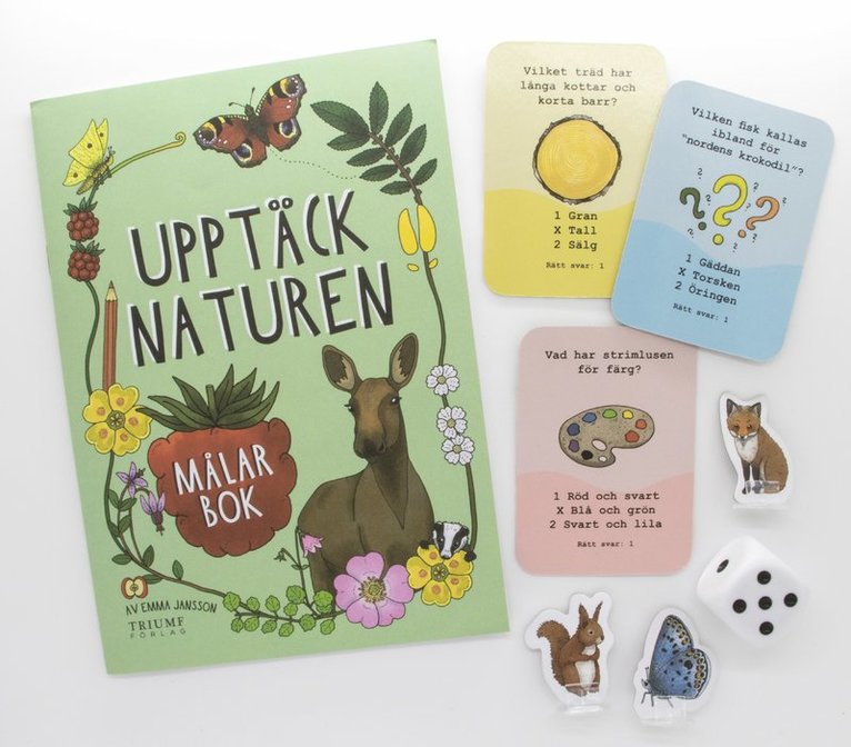 Upptäck naturen - Familjespel + bok!, Övrigt