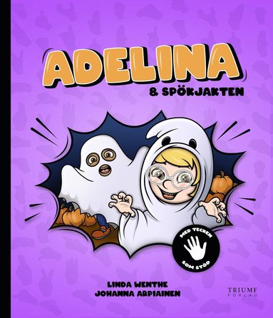 bokomslag Adelina och spökjakten (med tecken som stöd)