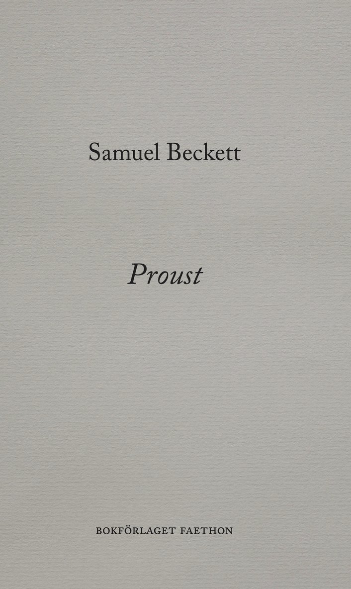 Proust 1