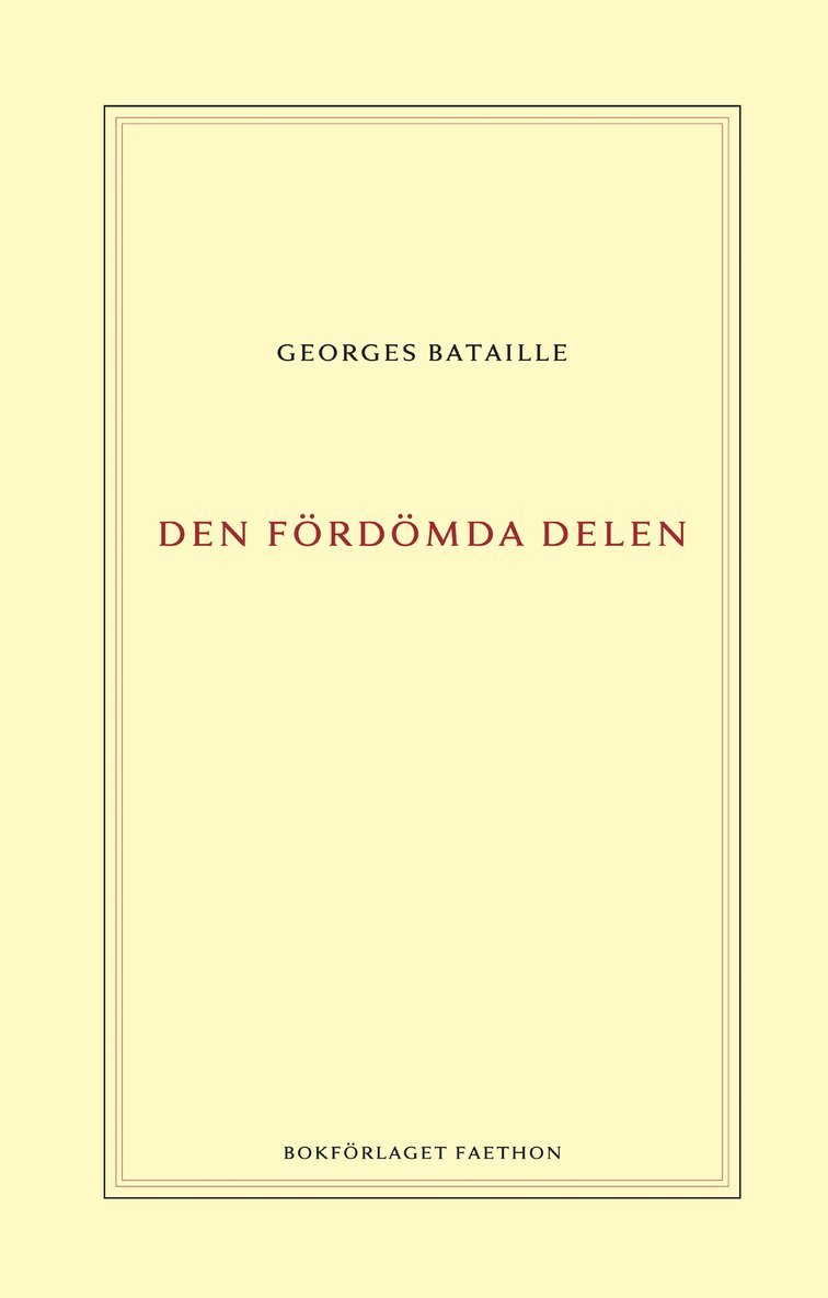 Den fördömda delen
