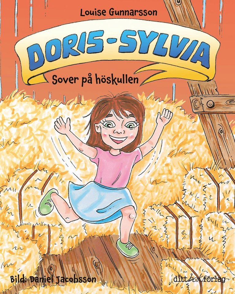 Doris-Sylvia sover på höskullen 1