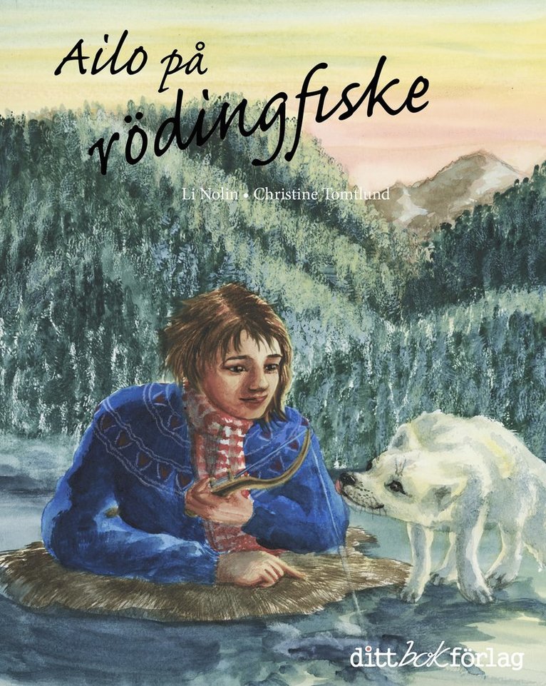 Ailo på rödingfiske 1