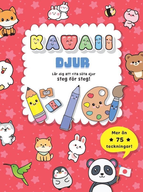 Kawaii - Lär dig att rita söta djur 1