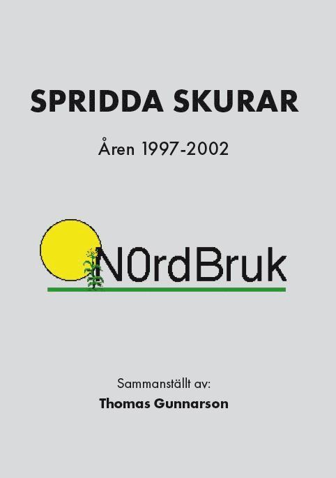 Thomas Gunnarson - Spridda skurar : åren 1997-2002, Storpocket