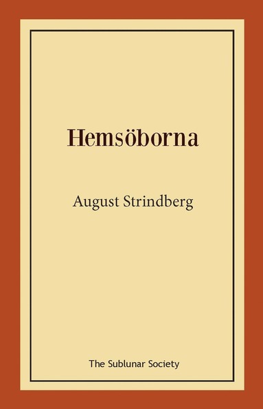 bokomslag Hemsöborna