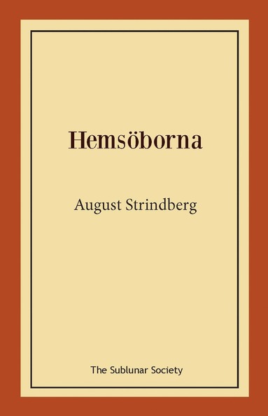 bokomslag Hemsöborna