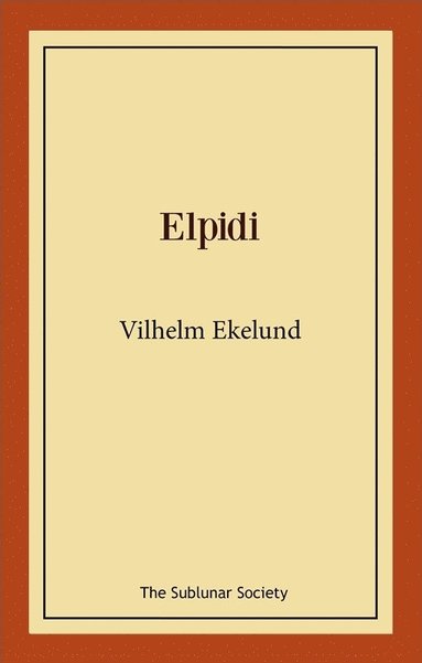 bokomslag Elpidi