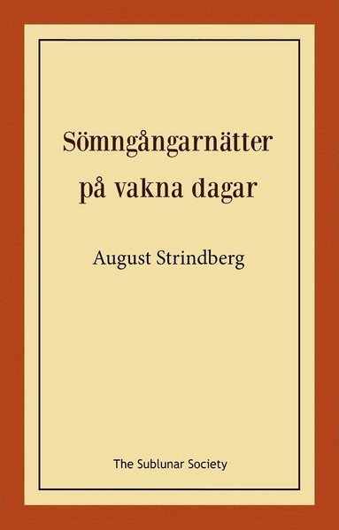 bokomslag Sömngångarnätter på vakna dagar