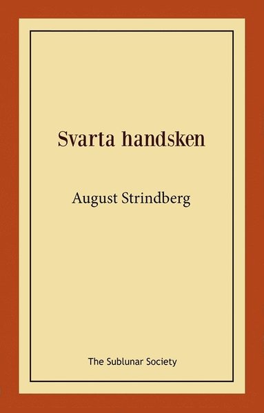 bokomslag Svarta handsken