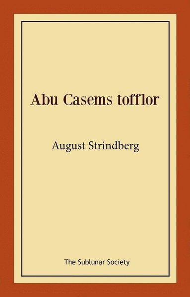 bokomslag Abu Casems tofflor