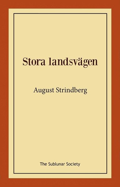 bokomslag Stora landsvägen