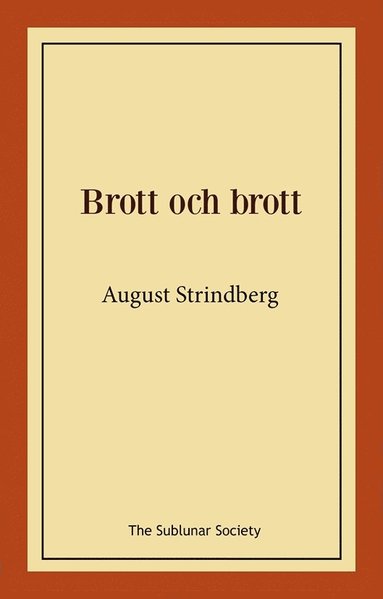 bokomslag Brott och brott