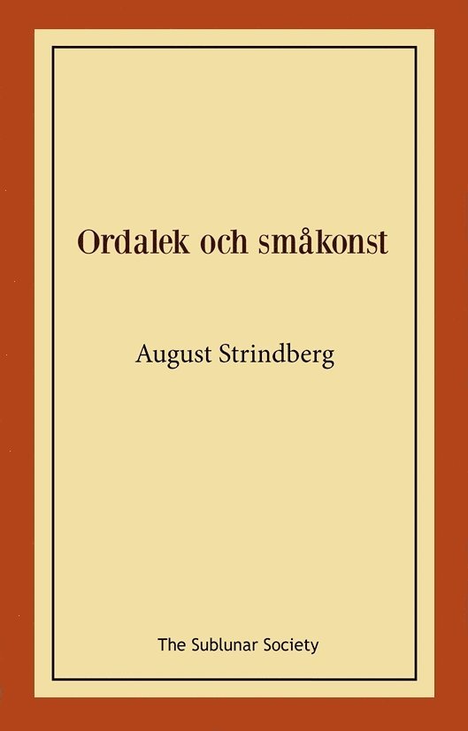 Ordalek och småkonst 1