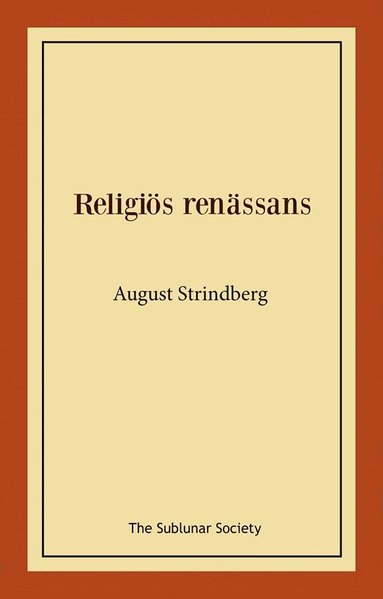 bokomslag Religiös renässans