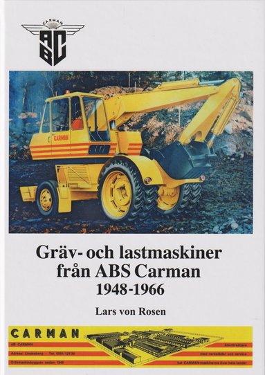 bokomslag Gräv-och lastmaskiner från ABS Carman 1948-1966