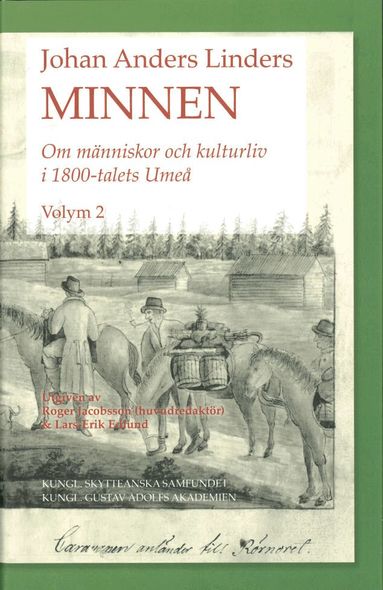 Johan Anders Linders Minnen Volym 2, Inbunden