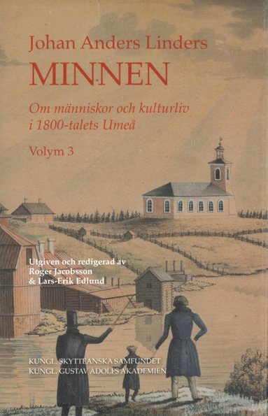 bokomslag Johan Anders Linders Minnen Volym 3