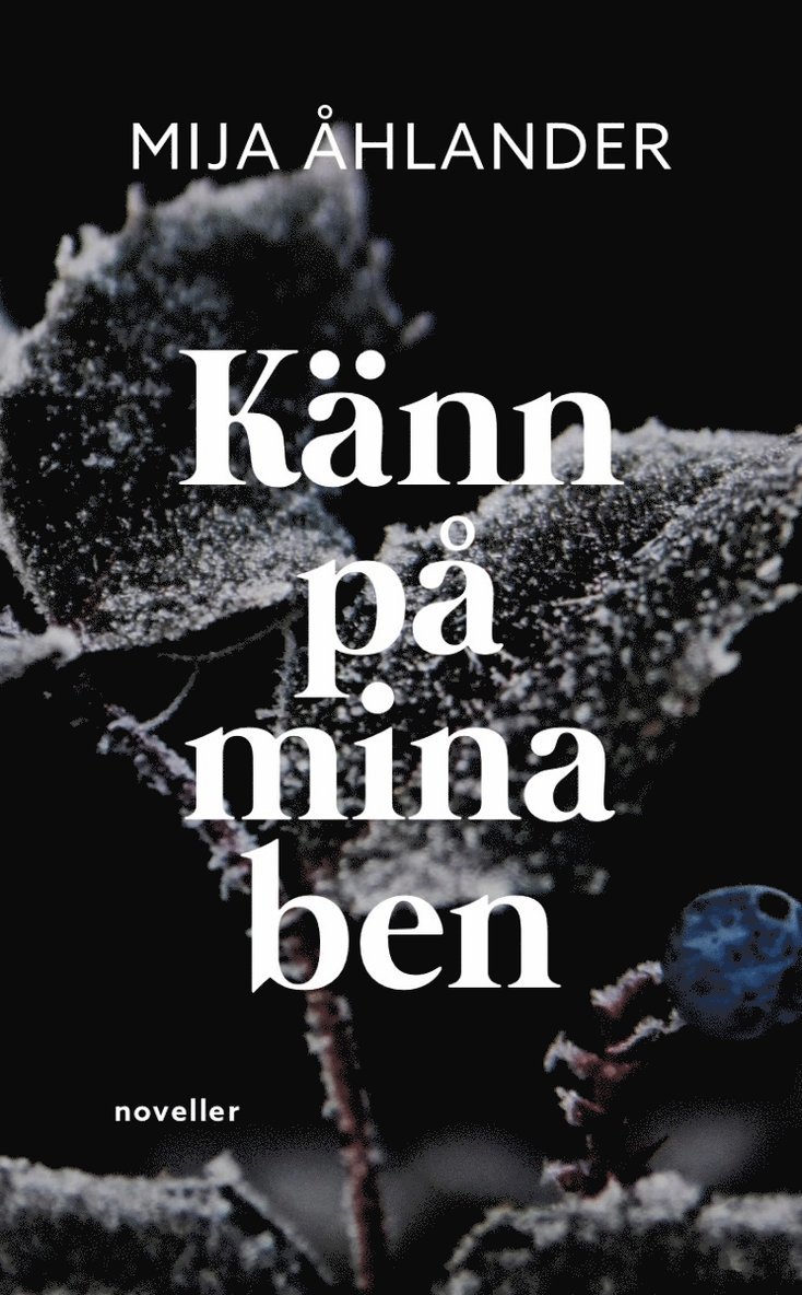 Mija Åhlander - Känn på mina ben, Häftad