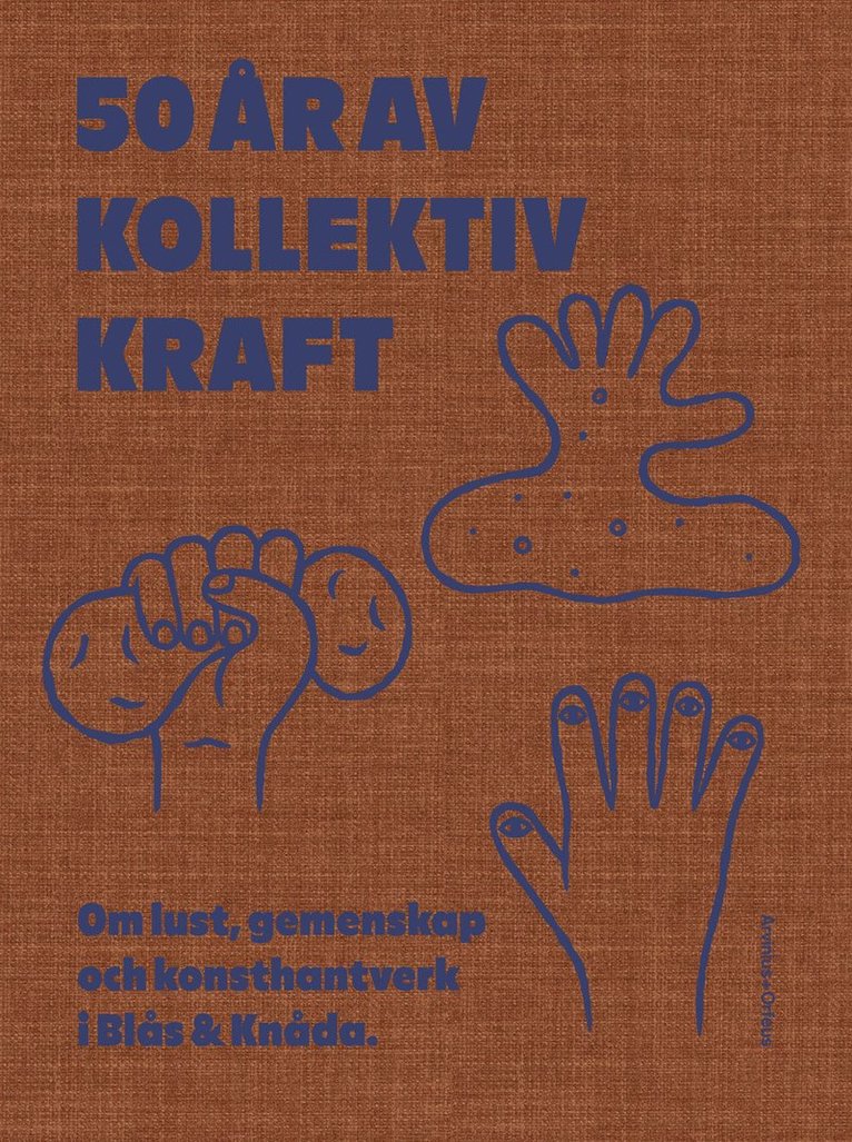 Susanne Helgeson, Kerstin Wickman, Love Jönsson, Anna Mlasowsky - 50 år av kollektiv kraft : om lust, gemenskap och konsthantverk i Blås & Knåda, Inbunden