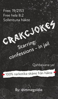 bokomslag Crackjokes : starring: confessions - in jail