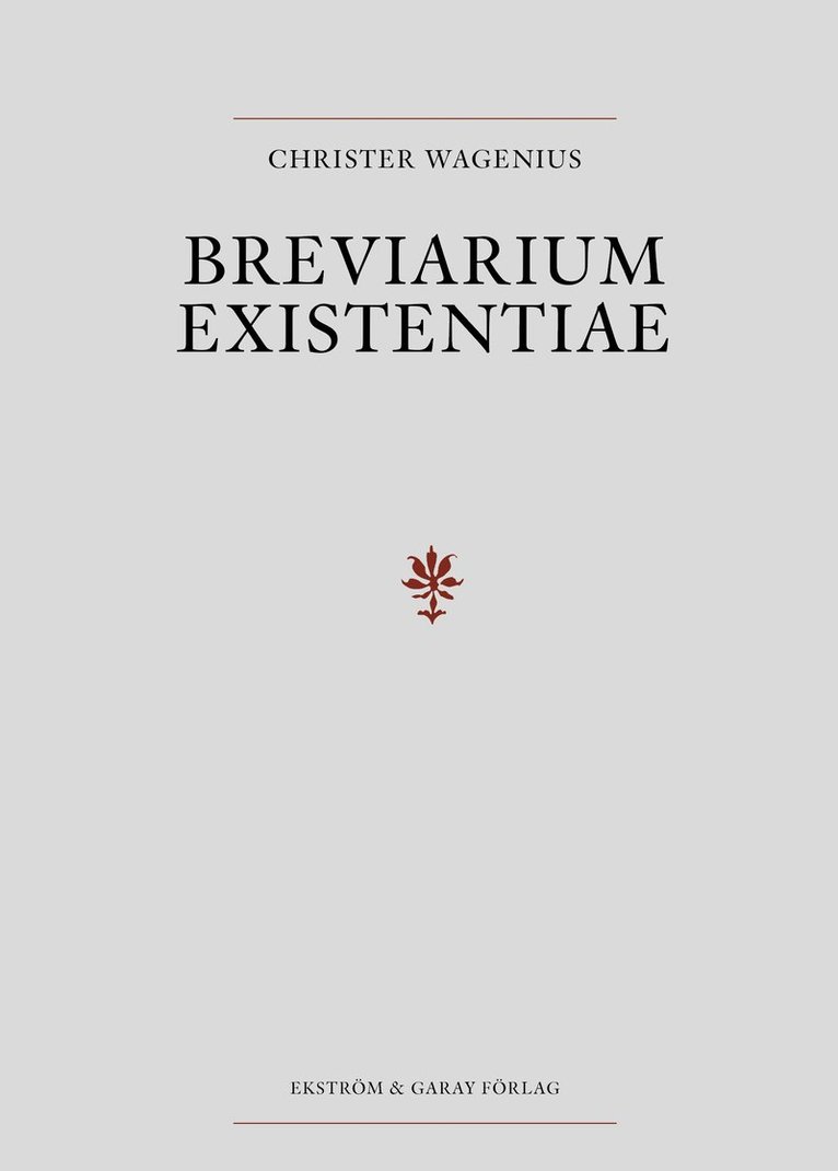 Breviarium Existentiae 1