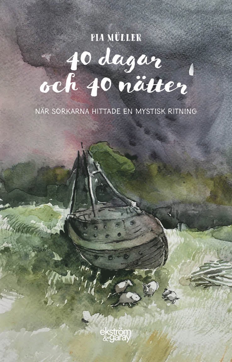 Pia Müller - 40 dagar och 40 nätter: när sorkarna hittade en mystisk ritning, Häftad