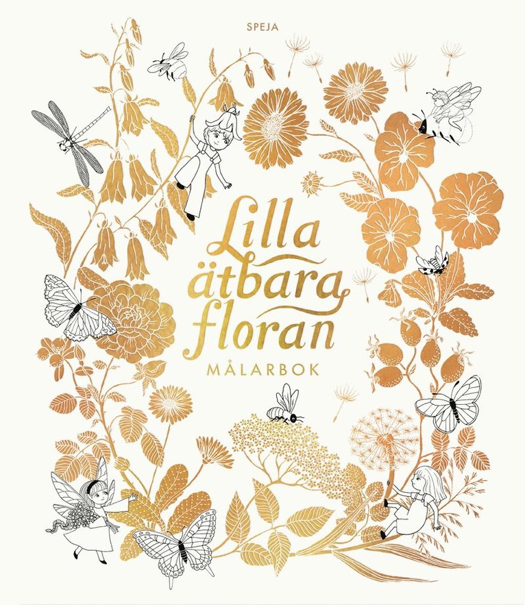 Lilla ätbara floran: Målarbok 1