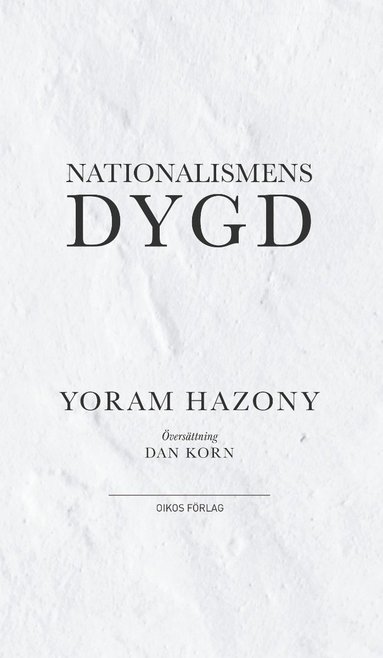 bokomslag Nationalismens dygd