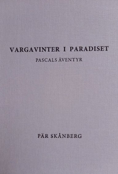 bokomslag Vargavinter i paradiset