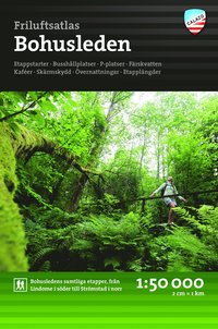 bokomslag Friluftsatlas Bohusleden 1:50.000