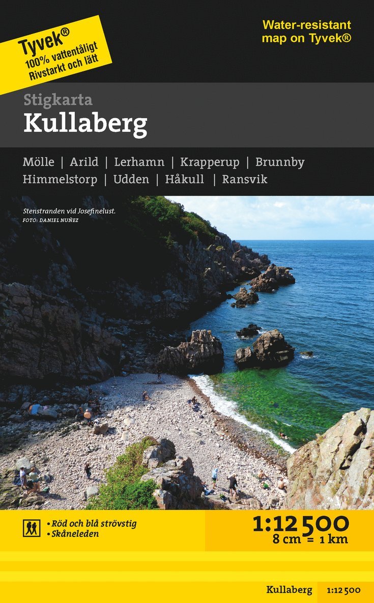 Stigkarta Kullaberg 1:15.000 1